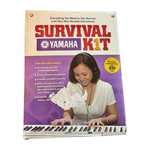 Yamaha Musical Instrument Survival Kit K1 - Sealed Power & Pedal